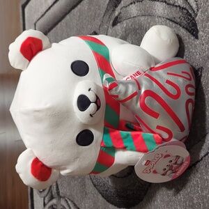 Zuru Snackles Frances Hershey Kisses 14" Plush Stuffed Polar Bear Brand …